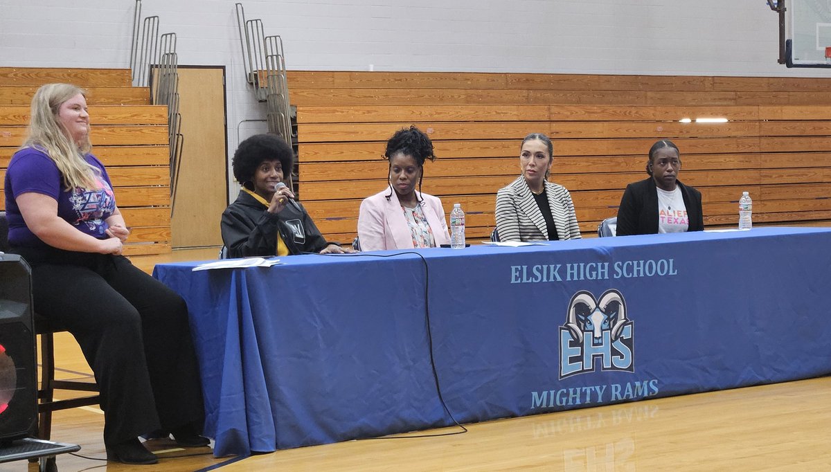π»π£. πππ£π£-ππ«πͺ (@bigfunphd) on Twitter photo Today Coach Lantz put on an AMAZING program for National Girls & Women in Sports Day for <a href="/ElsikHighSchool/">Elsik High School</a> girl's athletics. Some of Elsik and Alief legends shared their wisdom. Great job Coach! #VamosRamos <a href="/Alief_Athletics/">Alief ISD Athletics</a> Today Coach Lantz put on an AMAZING program for National Girls & Women in Sports Day for <a href="/ElsikHighSchool/">Elsik High School</a> girl's athletics. Some of Elsik and Alief legends shared their wisdom. Great job Coach! #VamosRamos <a href="/Alief_Athletics/">Alief ISD Athletics</a>