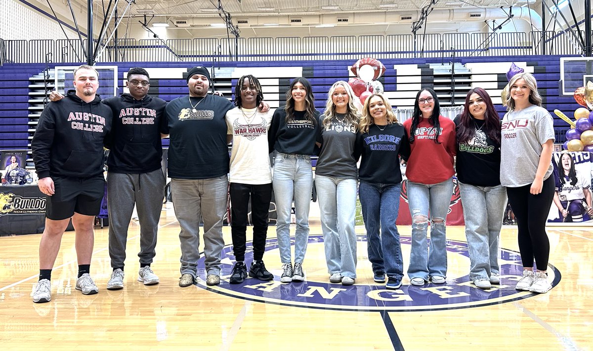 National Signing Day Complete!  🎉 🎉
We’re closed out the day at Chisholm Trail, celebrating our student-athletes who are taking their talents to the next level! Congratulations Rangers! #EMSproud
