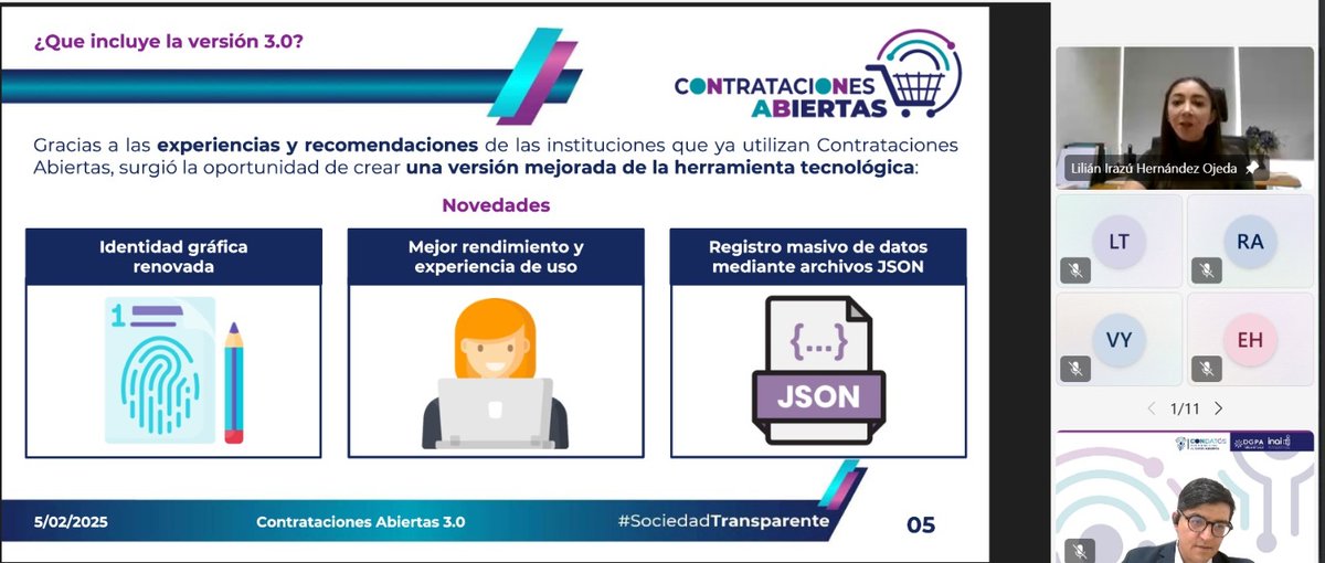 Contrataciones Abiertas México tweet media