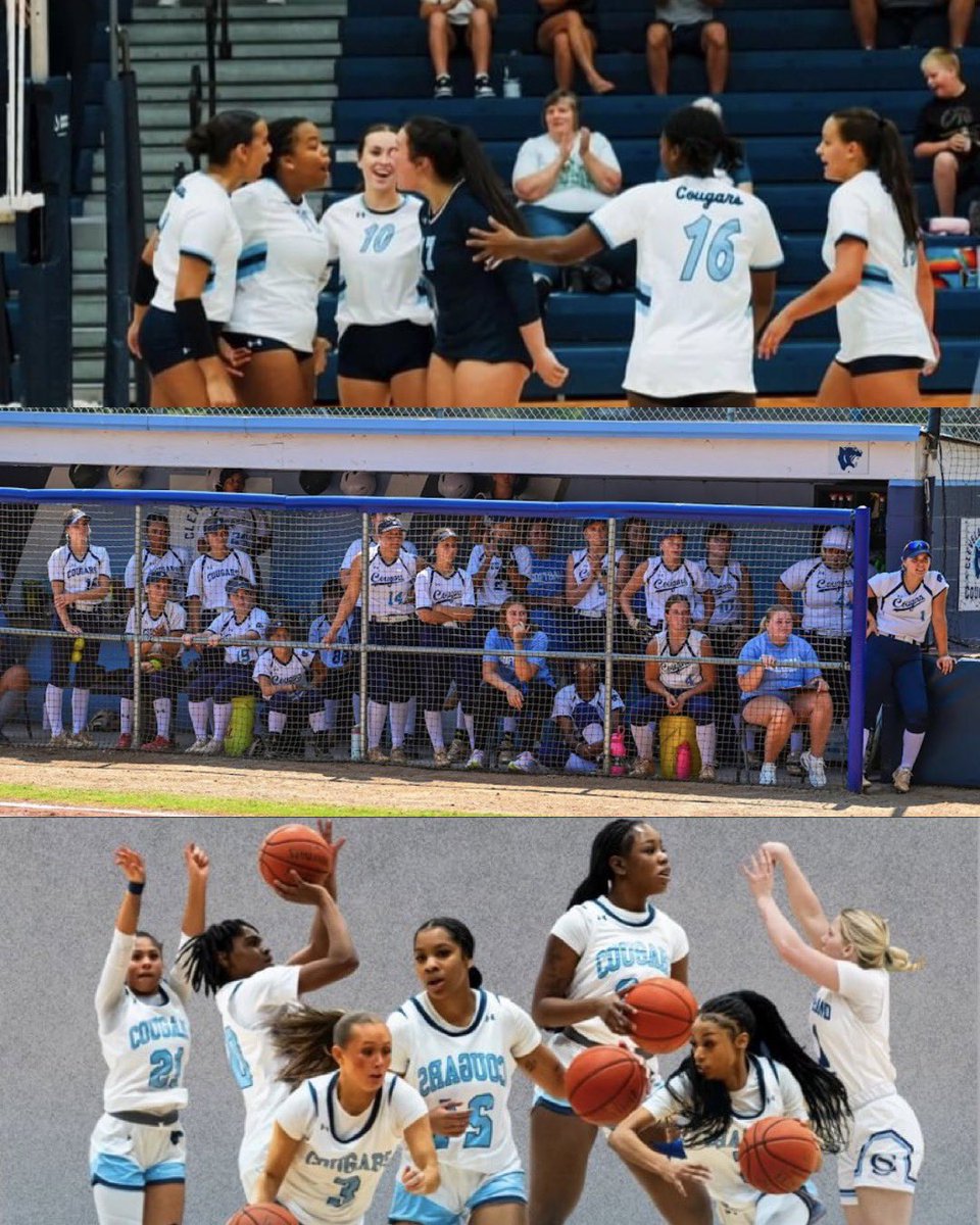 Celebrating our Lady Cougars - Happy National Girls and Women in Sports Day!