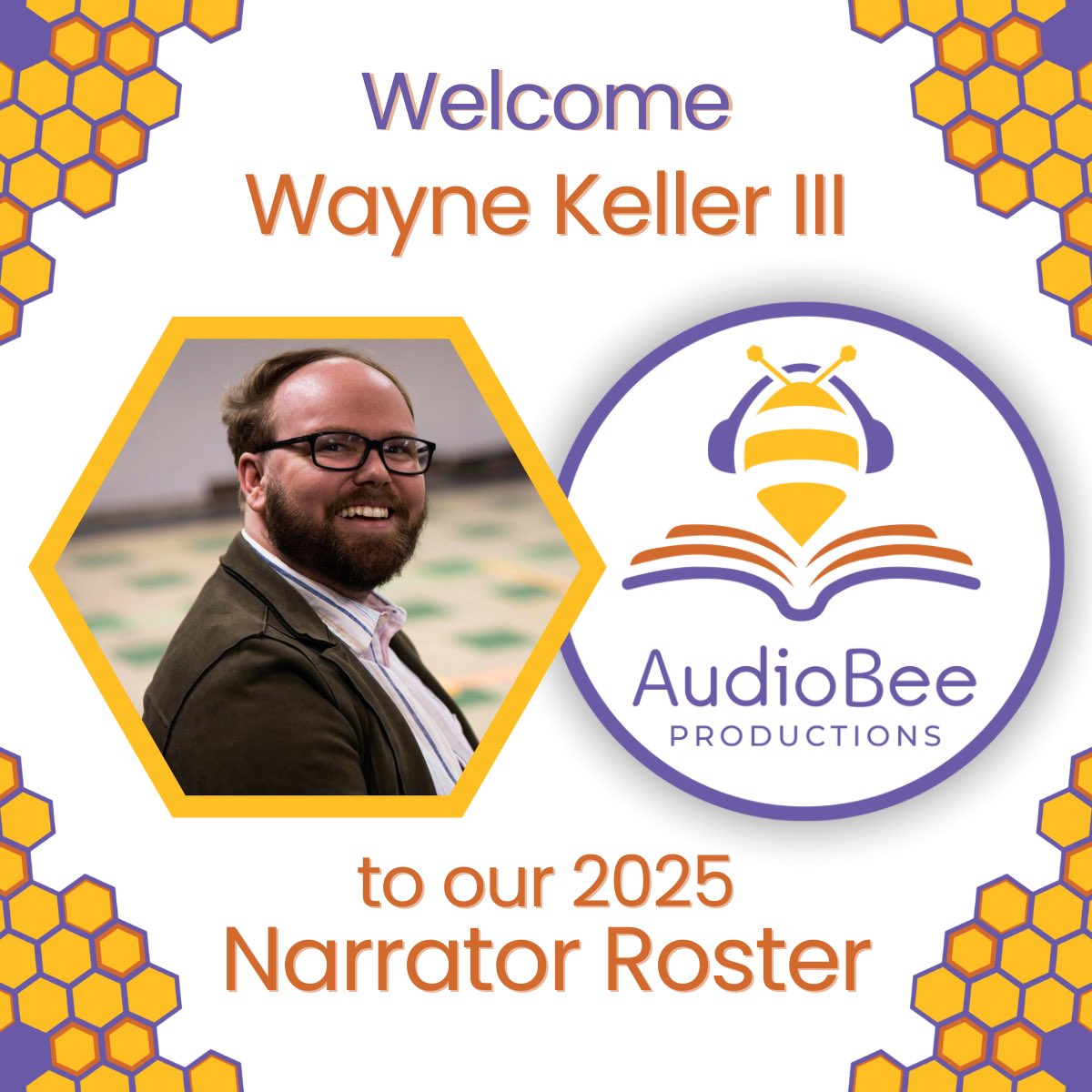 I am excited to be able to publicly announce that I am on <a href="/AudioBeeBooks/">AudioBee Productions</a> narrator’s roster!!! You can find my narrator page here audiobeeproductions.com/narrators/wayn… where you can listen to my samples and request me to narrate your book!!!