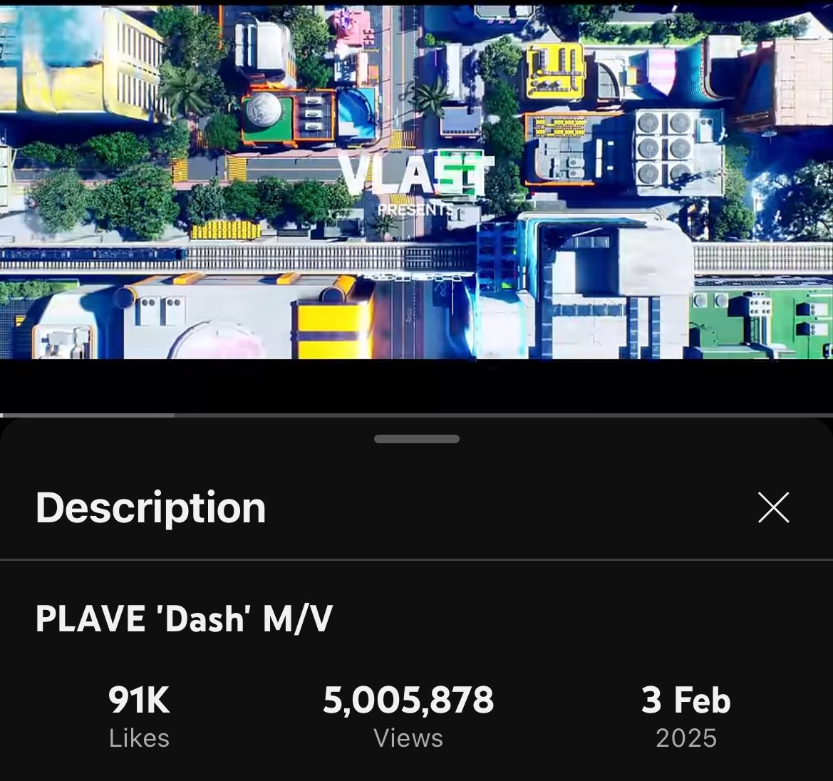 plaveunion_th's tweet photo. ต้อนรับเช้าที่สดใสพร้อมกับยอดวิวใน YouTube 5M ค่า
ยินดีกับ PLAVE และ PLLIทุกคนนะคะ!
#PLAVE_3rd_Mini_Album
#PLAVE_Dash
#PLAVE
#Caligo_Pt1 https://t.co/QOwzYXdaZ0