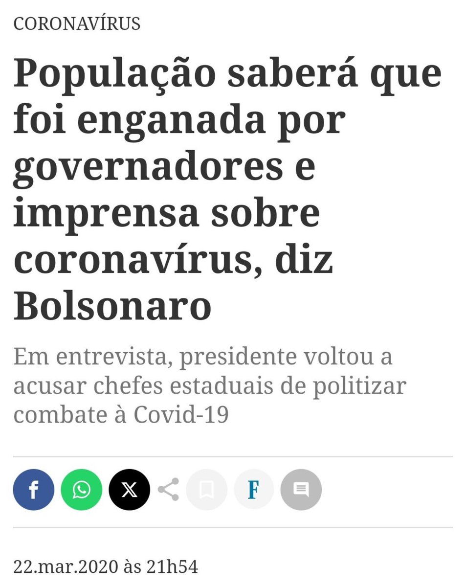 Eduardo Bolsonaro🇧🇷 (@bolsonarosp) on Twitter photo 22/MAR/2020...
Quase 5 anos atrás...
<a href="/jairbolsonaro/">Jair M. Bolsonaro</a> sempre esteve certo. Quantas vidas não teriam sido salvas? 22/MAR/2020...
Quase 5 anos atrás...
<a href="/jairbolsonaro/">Jair M. Bolsonaro</a> sempre esteve certo. Quantas vidas não teriam sido salvas?