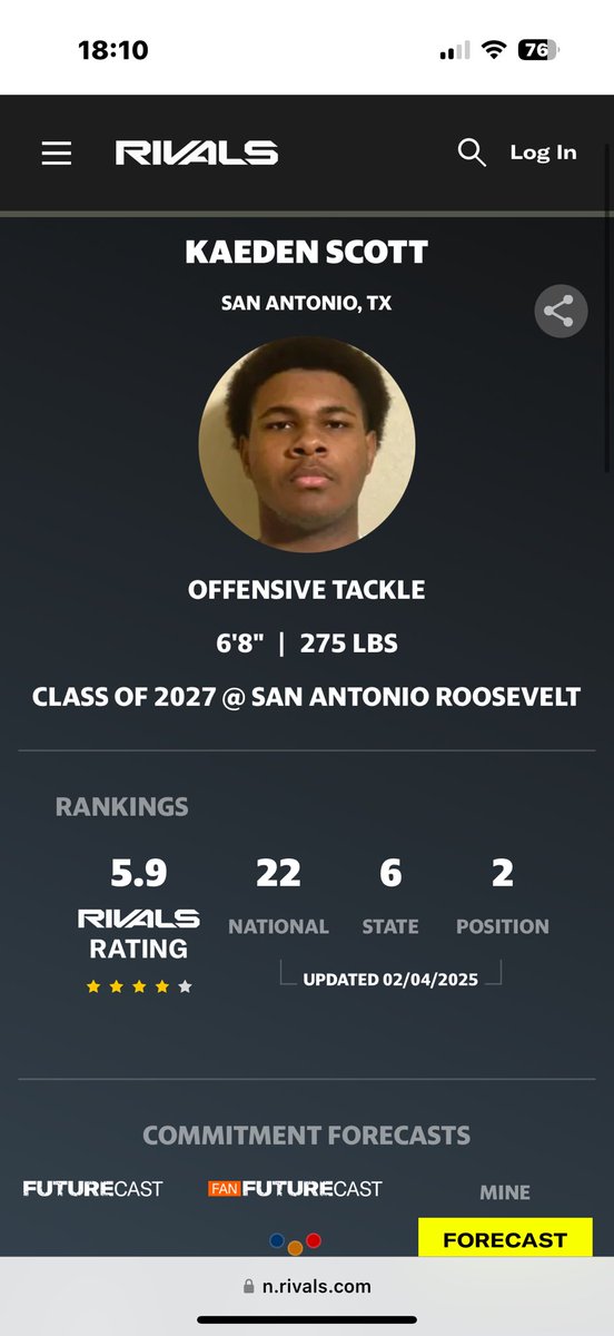 Kaeden Scott 4⭐️ tweet media