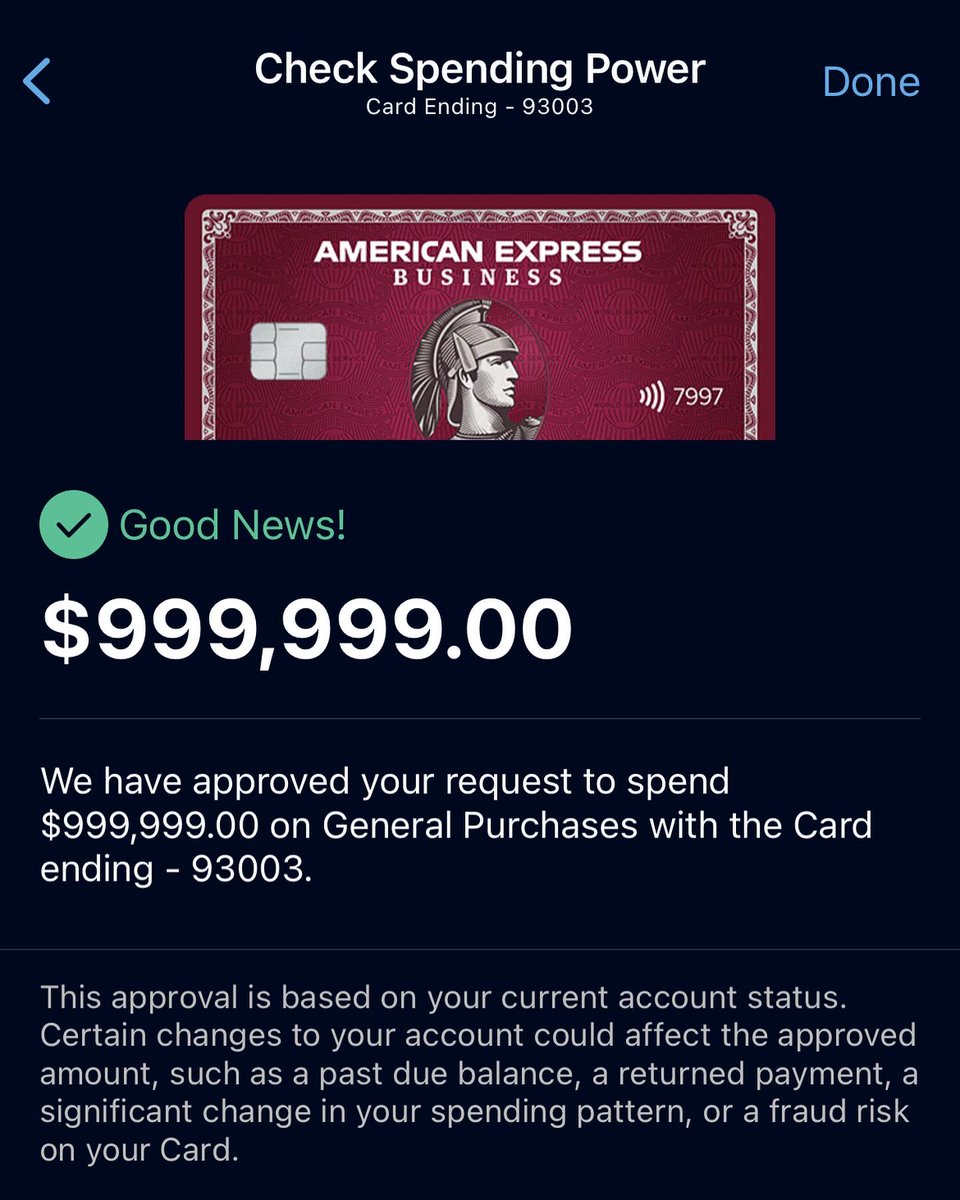 losLAUREN718's tweet image. Done! Even though I was two months behind on my set goal date, task completed. That makes all variable spending American Express accounts for me maxed out and I mean ALL of them, everyone except the Centurion (aka the black card). #allergictofailure #addictedtosuccess…