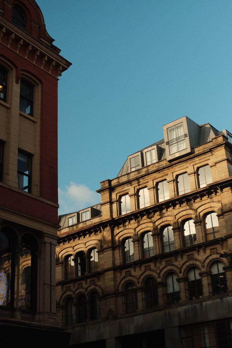 today i walked around manchester and took pictures of roofs of buildings with my camera :)