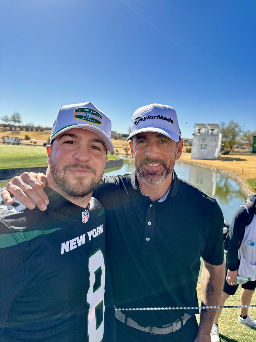 Out here doing some investigative journalism for jets twitter…he wouldn’t tell me if he’s coming back next year