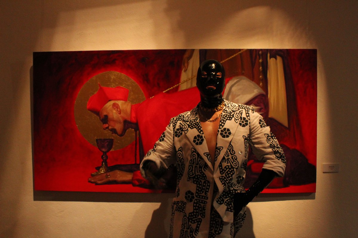 ChilangoCom's tweet image. "La venida del Señor" es la provocadora exposición de Fabián Cháirez en la CDMX que fusiona erotismo y arte sacro. 😱 ¿Qué te parece?  

Aquí te contamos dónde verla: bit.ly/3WSw5Nt ✨