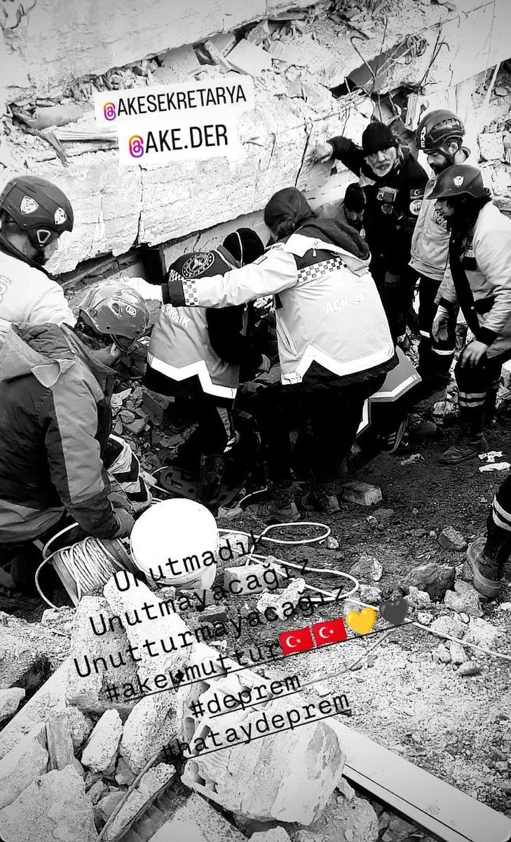 6 Şubat 2023 Hatay Depremi yüreğimizi yakalı tam 2 yıl oldu. Bu acının tekrar yaşanmamasını tüm kalbimizle diliyoruz. 
<a href="/AKE_DER/">AKE-DER</a> 
#AsrınFelaketi #6subat2023 
#deprem #SONDAKİKA #akeumuttur