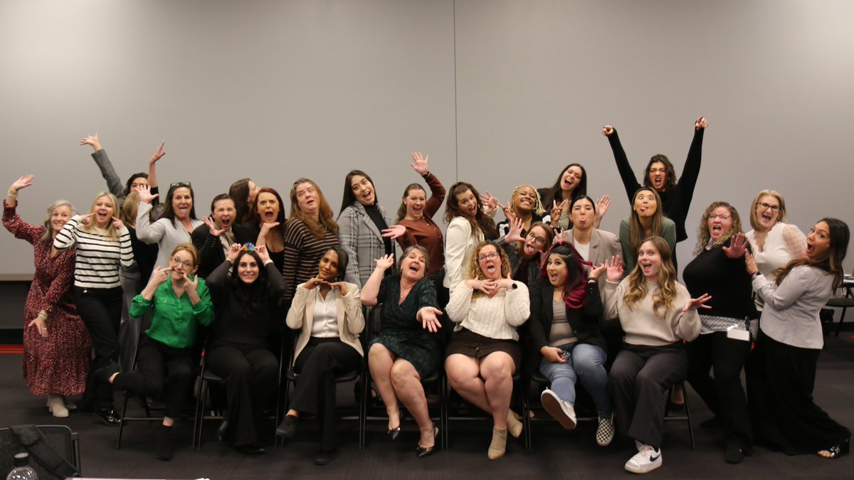 gaming_women's tweet photo. Congrats to this year's @gaming_women Western Foundations Conference scholarship recipients! 🏆

Special thanks to @simmonsgroup for the event's programming, and to @KonamiGamingInc  for generously hosting at its Las Vegas headquarters! 

Full photo album: https://t.co/x1w8lSmo3a https://t.co/yJ8oACbljI