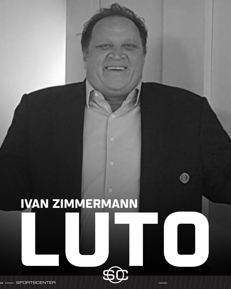 LUTO NO ESPORTE! 💔 Ivan Zimmermann, narrador histórico da ESPN e uma das primeiras vozes da NFL no Brasil, faleceu aos 64 anos, após não resistir a um acidente de carro na Flórida, nos Estados Unidos. Desejamos força à família e aos amigos!

#IvanZimmermann

📸: