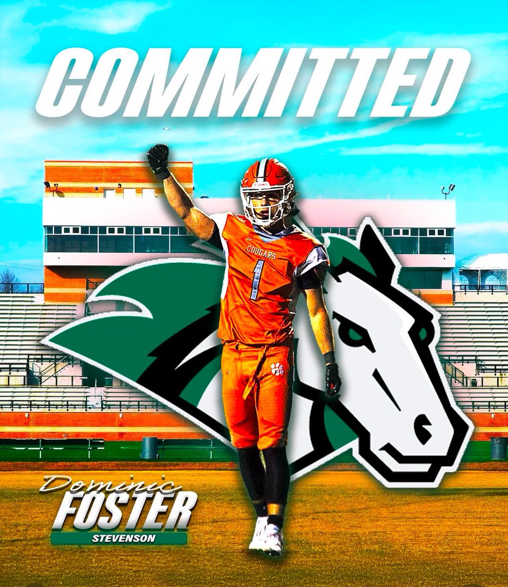 Fallston HS Football (@fallstonhsfb) on Twitter photo Congratulations to <a href="/Dominicfoster9_/">Dominic Foster</a> on his commitment to further his football and academic career at <a href="/SUMustangFB/">Stevenson Football</a>
#GoCougs🐾 Congratulations to <a href="/Dominicfoster9_/">Dominic Foster</a> on his commitment to further his football and academic career at <a href="/SUMustangFB/">Stevenson Football</a>
#GoCougs🐾