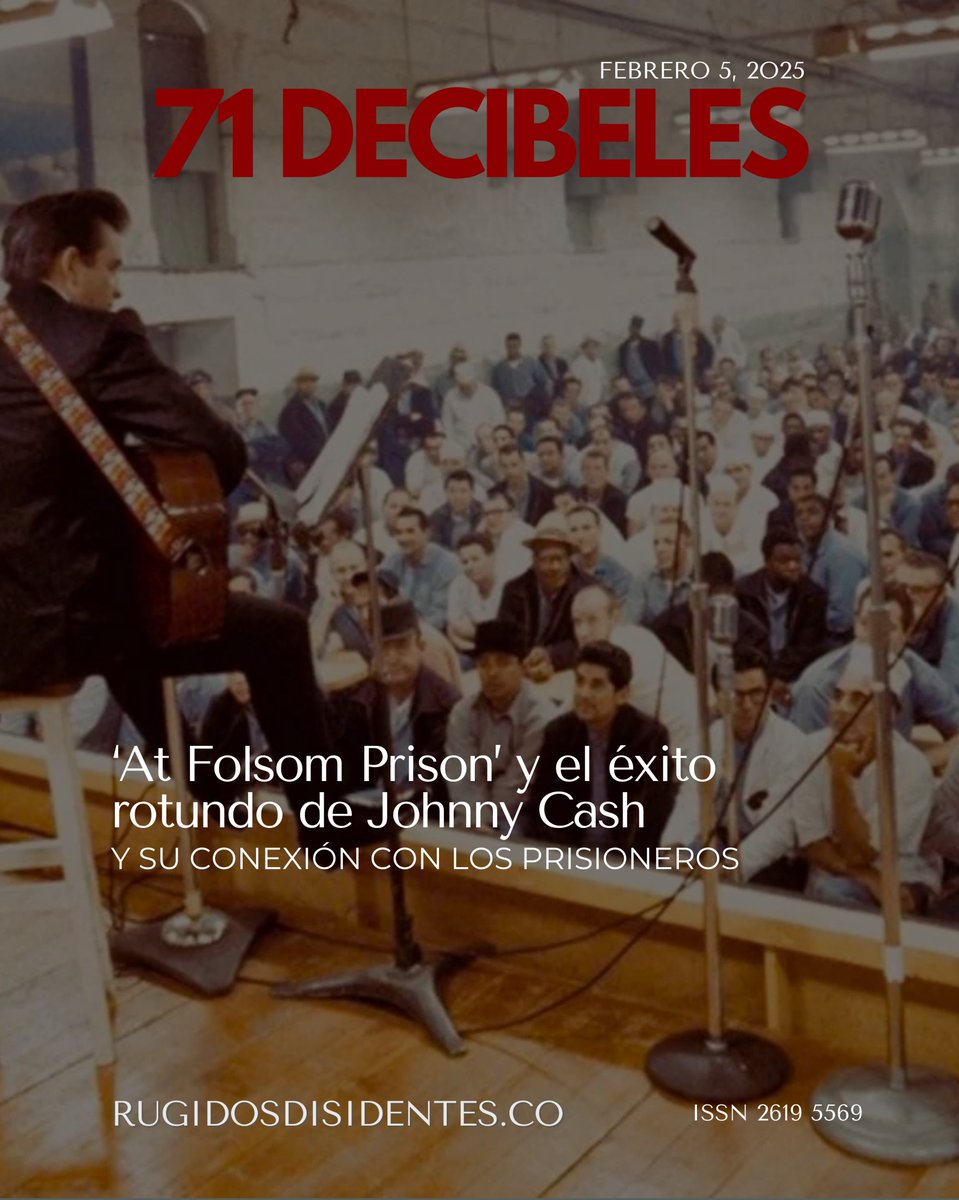 ‘At Folsom Prison’ y la conexión de Johnny Cash con las personas privadas de la libertad iban más allá de un afán comercial (↡↡):
rugidosdisidentes.co/at-folsom-pris…

#71Decibeles