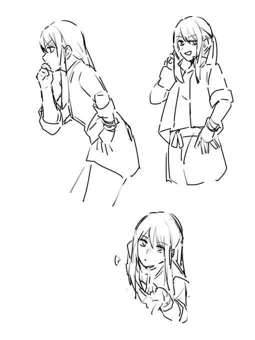 練習で描きまくってたユーリ