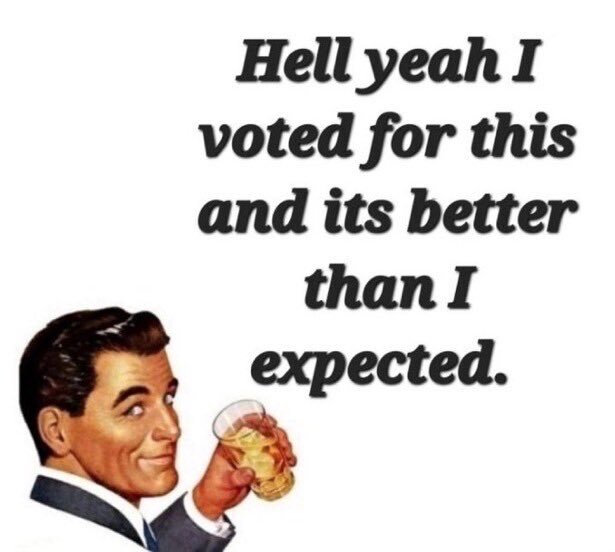DerrickEvans4WV's tweet photo. This is me every time I hear someone ask:

“Is this what you voted for?” https://t.co/zySOg2lURK