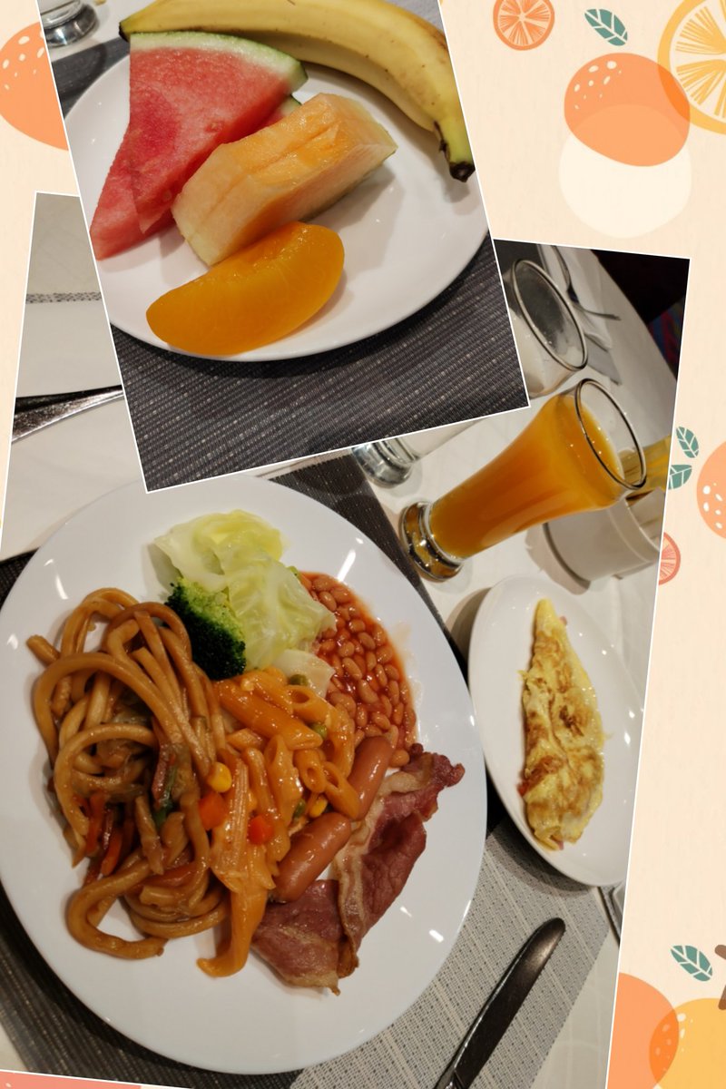 攪手食完早餐就返工 。 大家食早餐未 ？☺️