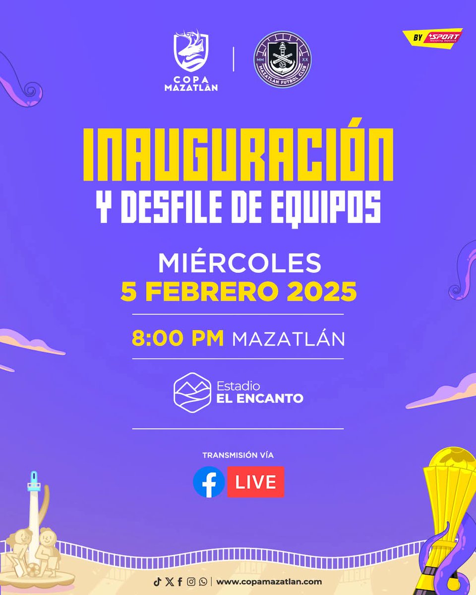 EFSANTACATARINA's tweet photo. Sigue la transmisión de Inauguración #CopaMazatlan ,  Santa Catarina presente, esten pendiente transmisiones en vivo
@MazatlanFC
@RicardoBSalinas
#MazatlanFC https://t.co/4HHgP94ZkA