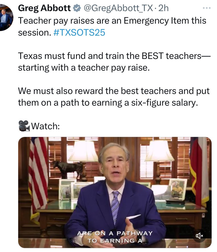 The same old bull,  then don’t tie it to an ESA  if it is such an emergency item. You might actually go visit some teachers to show you actually care. Actions speak louder than words.