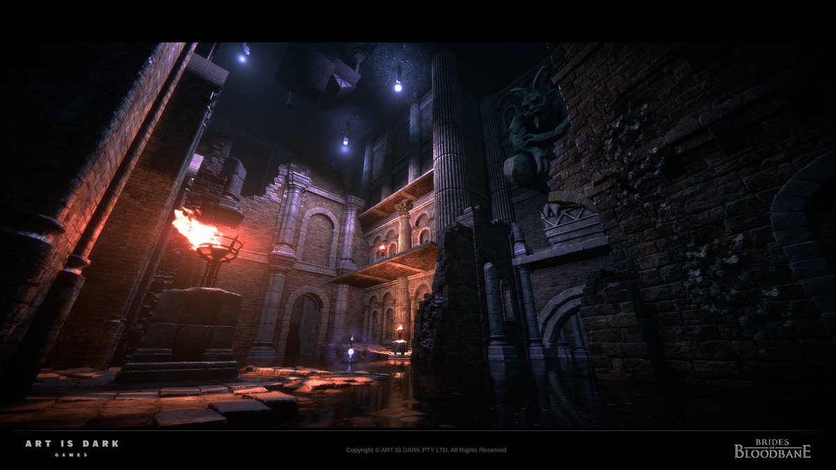 BridesBloodbane's tweet photo. Deep in the bowels of the Grimstead Citadel. #indiegame #indiegamedev #madewithunity #GamingCommunity https://t.co/k1j1b168Pn