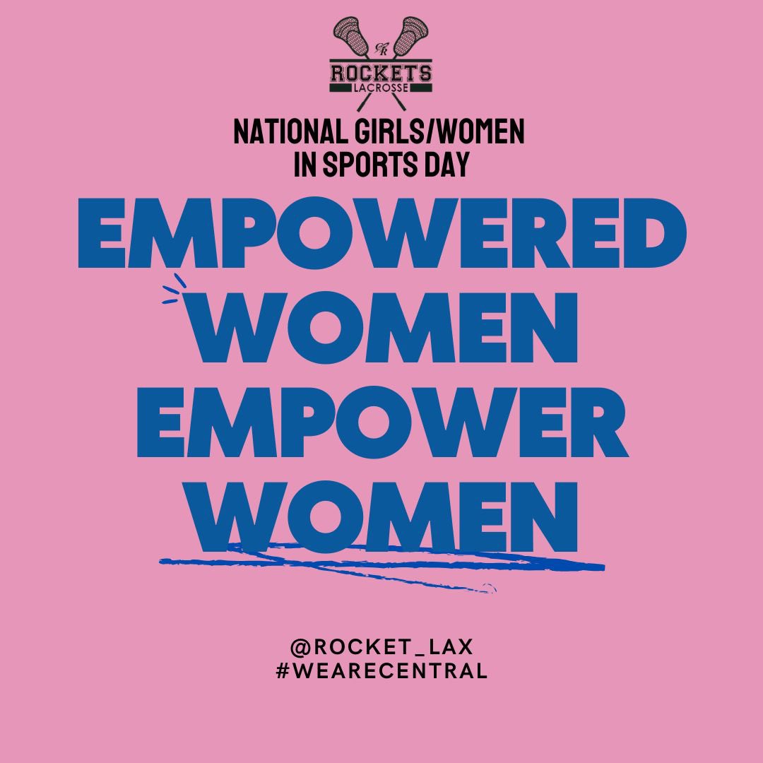 She believed she could, so she did. 💪🥍 Today we celebrate the hardworking, determined, and inspiring girls and women who continue to elevate sports. 
Keep breaking barriers and setting records. 
#NGWSD #GirlsLacrosse #SheDid
#WeAreCentral 
<a href="/AthleticsRocket/">CHS Rocket Athletics</a> <a href="/Central301/">Central Community Unit School District 301</a> <a href="/301_chs/">Central High School</a>