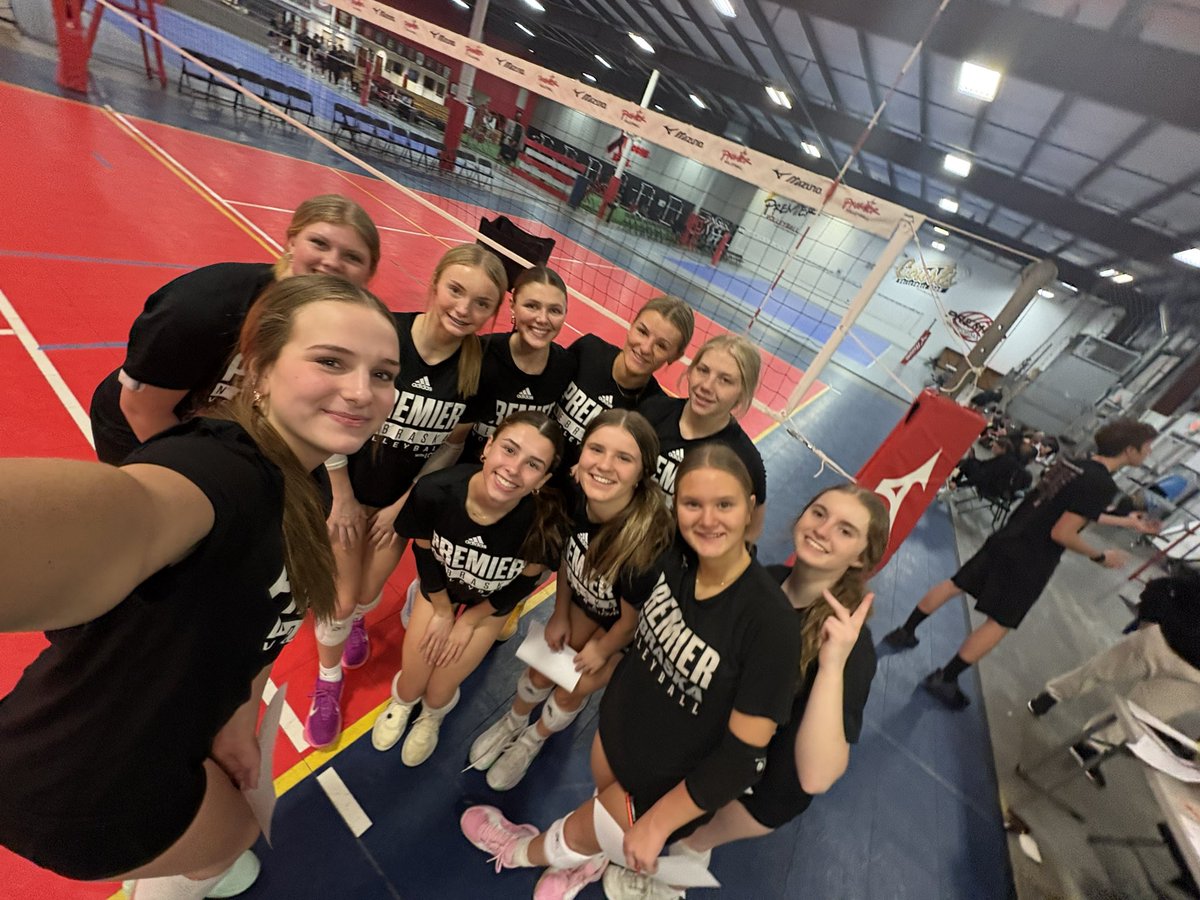premier16red's tweet photo. Celebrating National Girls &amp; Women in Sports Day! #LOVB #womenssports ❤️💜🤍💙🩵🧡🩶💚🖤 https://t.co/VbmDeNBShe