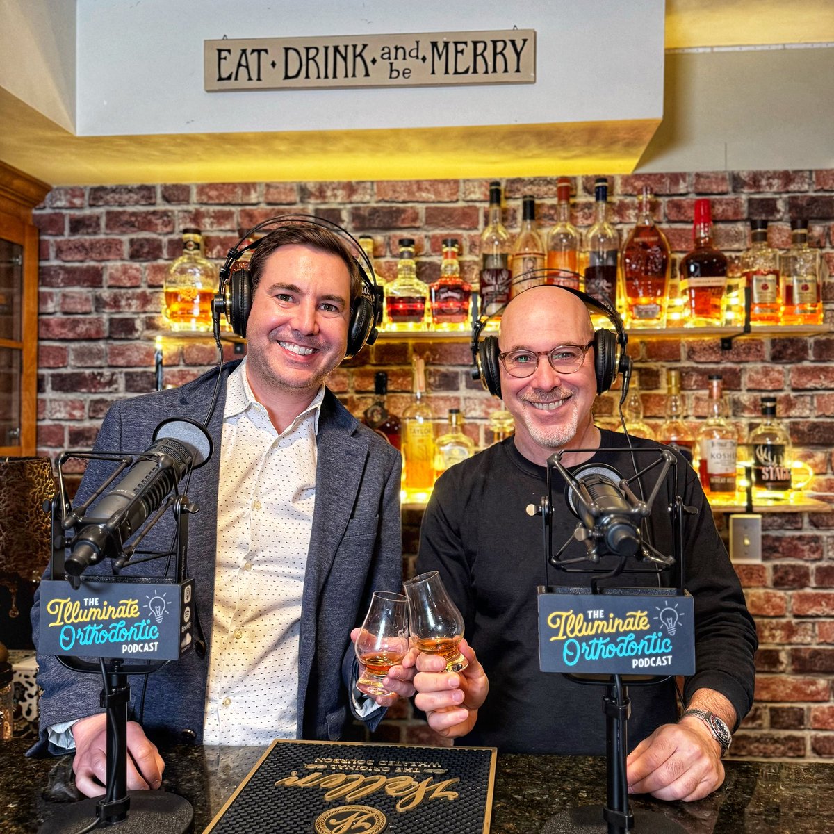 drchriscetta's tweet photo. The Illuminate Orthodontic Podcast 💡 returns with a fun episode recorded from a basement bar in the Hudson Valley of New York feat. Dr. Barry Glaser

🎧 https://t.co/wwbYQm7QxD

#Orthodontist #Orthodontics #Aligners #AlignerTherapy #Braces #CustomBraces @LightforceO https://t.co/KL8HJh7Exk
