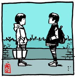 #自分の好きなキャラ一人の画像を四枚貼る

#バカリズム
#このタッチ 
#AKIRA #架空OL日記
#石ノ森章太郎物語 