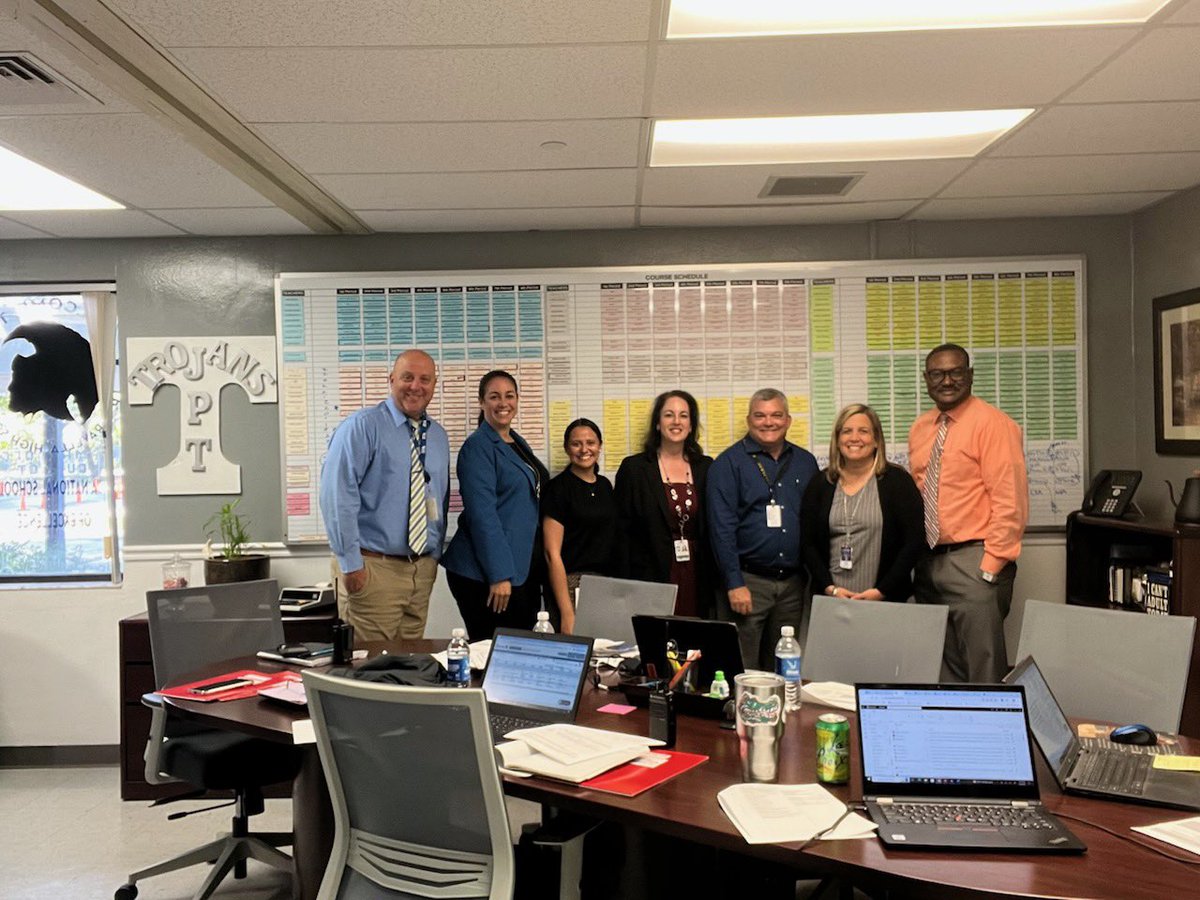 Enjoyed collaborating with J.P. Taravella HS, Principal DeArmas &amp; Ramblewood Middle, Principal Kirk to align our CTE Course offerings in Culinary Arts, Computer Science, Engineering &amp; Robotics.

A huge thank you to <a href="/msformoso/">Director Formoso</a> and her team for their support and guidance.
<a href="/DrFlem71/">Dr. Jermaine Fleming</a>