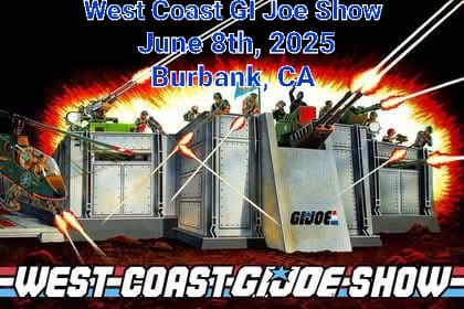 SoCalGIJoeShow1's tweet photo. GI Joe &amp; Toy Show in Burbank, CA JUNE 8th, 2025!Facebook event page: https://t.co/ule5xaWScl
#gijoe #gijoeclassifiedseries #gijoeclassifiedcollector #toys #vintagetoys #vintage #toyshow #toycollector #socal #burbankca #vintagegijoe #onesixscalefigures #gijoeshow #toycon #gijoecon https://t.co/QKPDwBCcaU