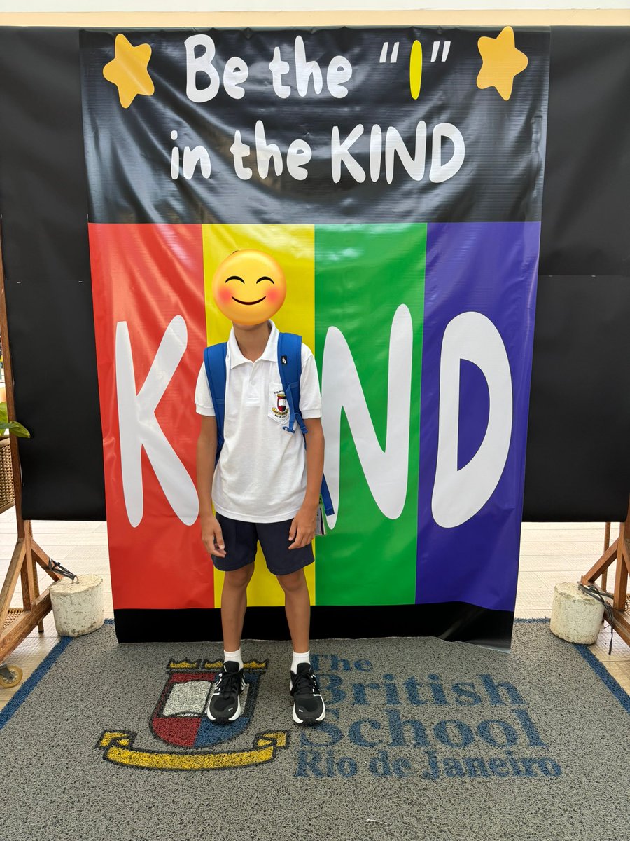 physedbrazil's tweet photo. First day of school
This is the lYear of Kindness 😍 https://t.co/mHiNeJjziR