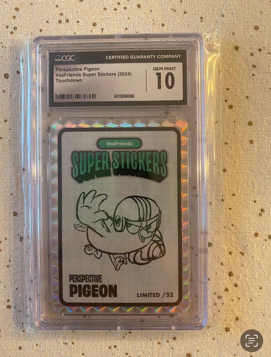 My friend just got this in the mail… is this one of the more rare ones? What’s it worth? <a href="/VeeFriendsCards/">VeeFriends Cards</a> <a href="/veefriends/">VeeFriends</a> <a href="/jeremyknowsVF/">Jeremy Knows | VeeFriends</a>