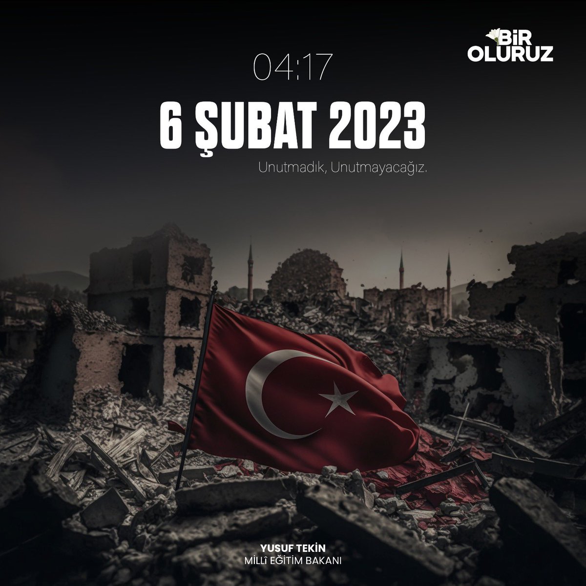 6 Şubat 2023’te, 11 ilimizde yaşanan ve tarihimizin en büyük felaketlerinden biri olarak hafızalara kazınan depremlerin ikinci yıl dönümündeyiz. 

Devlet-millet el ele vererek, tüm gönül coğrafyamızla birlikte, ilk andan itibaren “Asrın Birlikteliği” ruhuyla yaraları sarmak,
