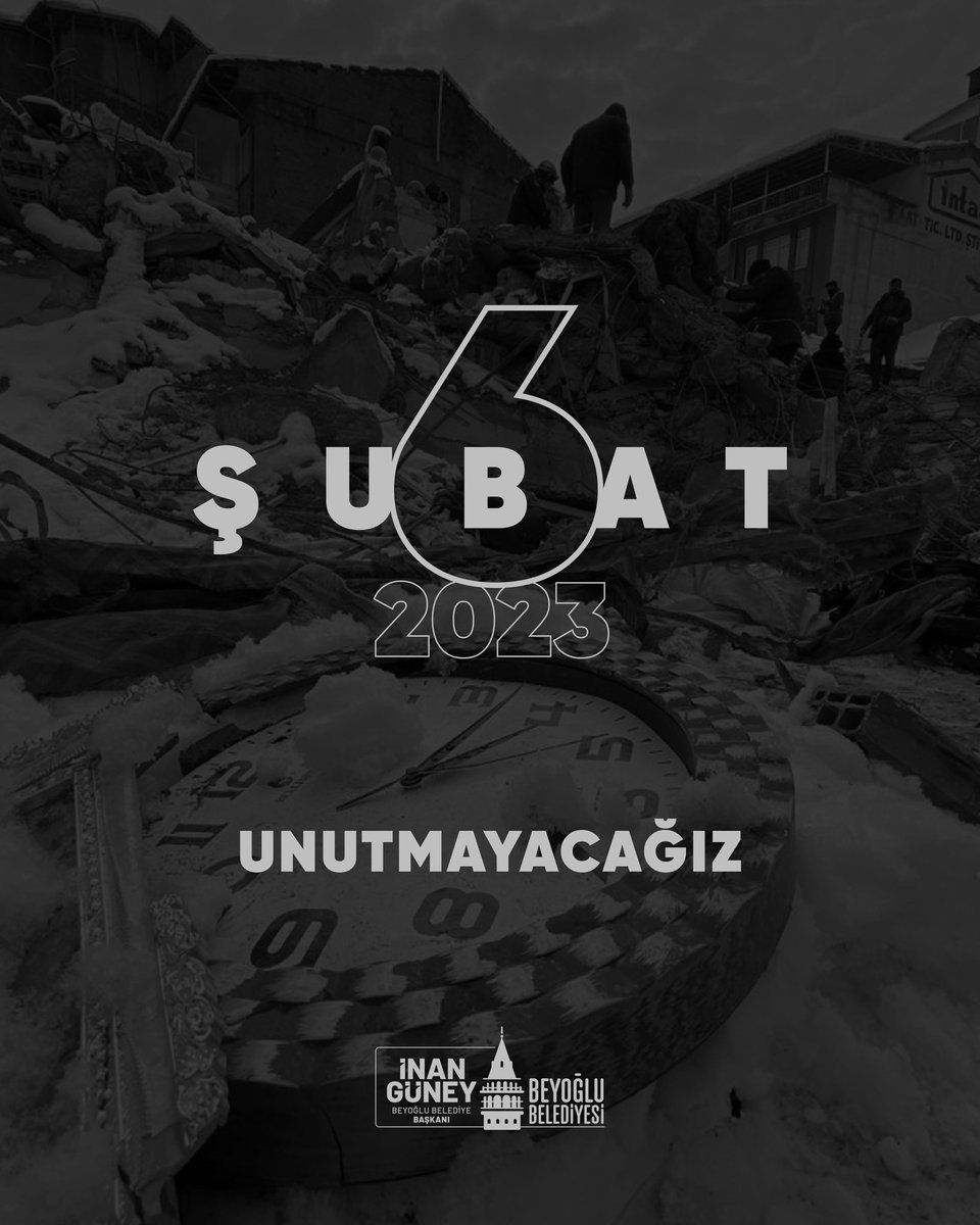 İki büyük sarsıntı. Sarsılan yüz binlerce aile. On binlerce kayıp, göç ve yarım kalan hikayeler. 

6 Şubat 2023'te milletimizin yaşadığı kara geceden hepimiz ders alıyoruz, almalıyız. 

Kaybettiğimiz vatandaşlarımıza Allah'tan bir kez daha rahmet, kederli ailelerine sabır