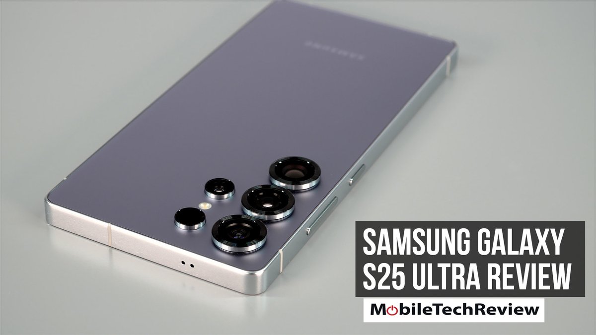 lisagade's tweet image. Here’s my review of the Samsung Galaxy S25 Ultra: youtube.com/watch?v=ePKjHs…