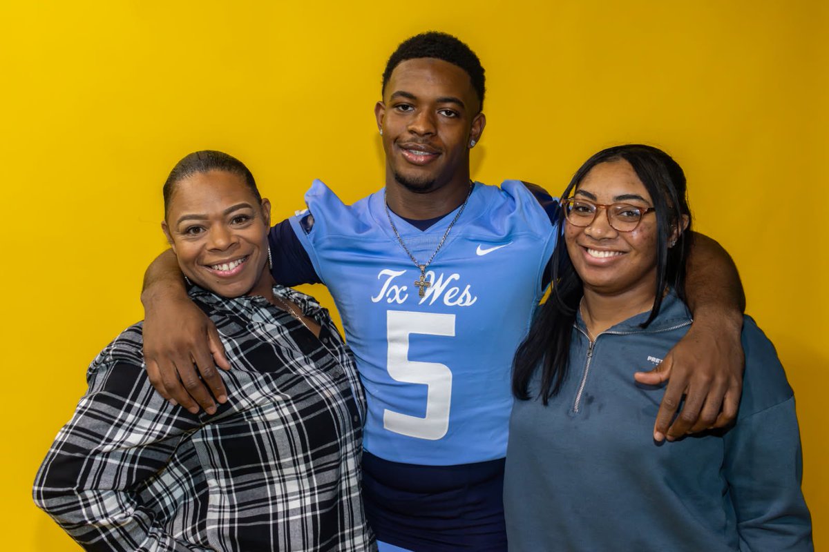 Eric J Harris (@eric3harris) on Twitter photo Officially a ram, ready to start the next journey in my football & academic career <a href="/TxWesFootball/">TxWes Football</a> Thank you to all the coaches for giving me the opportunity to play the game I love GO RAMS!!💙💛 Officially a ram, ready to start the next journey in my football & academic career <a href="/TxWesFootball/">TxWes Football</a> Thank you to all the coaches for giving me the opportunity to play the game I love GO RAMS!!💙💛