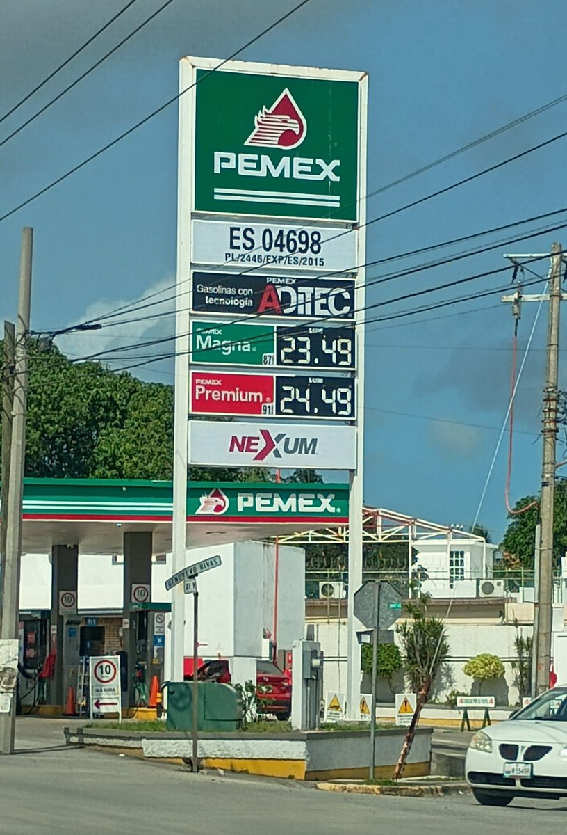 VictorTello73's tweet photo. Así los precios el día de hoy en la zona sur de #Tampico y #Madero #Nexum Magna $23.49 Premium $24.49 #PetroPlus Magna $23.30 Premium $24.19 Diferencia de precio: Magna $0.19 Premium $0.20 centavos. 😬😳😲🫣💸💸💸⛽🛢️⛽🛢️⛽🛢️ https://t.co/pjT5GZGlR0