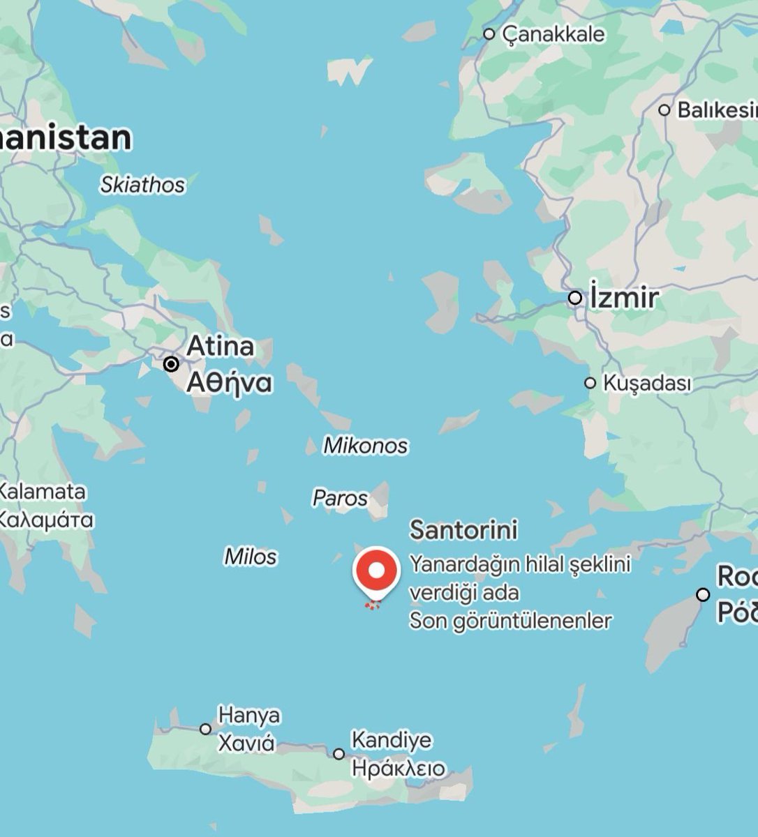 fermendte's tweet image. Yunanistan, Ege Denizi&apos;nde depremlerin yaşandığı Santorini bölgesine tahliye için askeri çıkarma gemileri gönderdi.#Santoriniadası