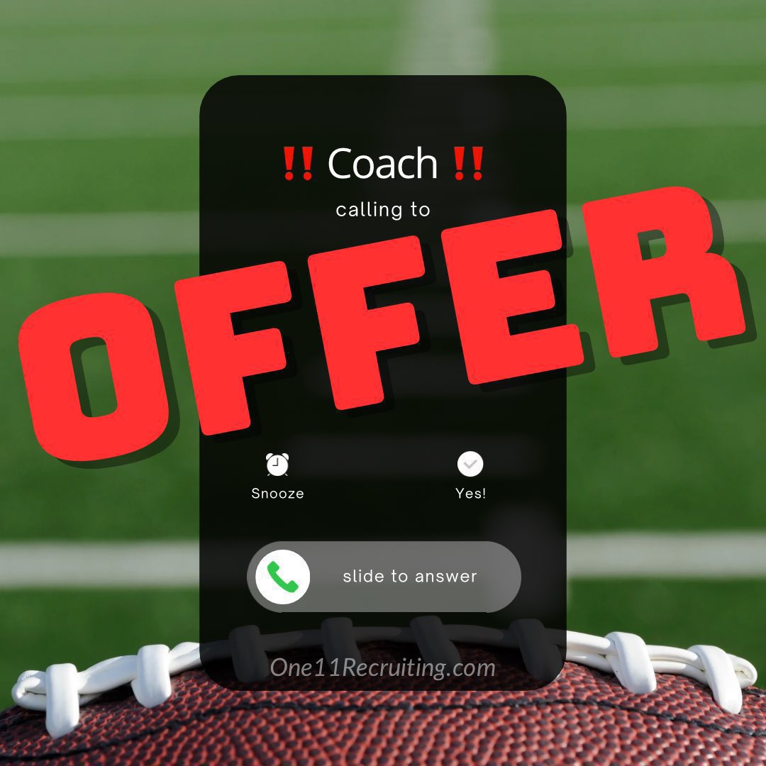 🚨 2025 / 2026 / 2027 /  2028 / 2029🚨 

🔴Uncommitted Football Recruits🔴

Drop your film and info NOW! 

If you are interested in playing D1, D2, D3, or NAIA FOOTBALL. 

We have coaches ready to pay out COLLEGE SCHOLARSHIPS!

🔥‼️⬇️ DROP THE FILM &amp; DM ⬇️‼️🔥