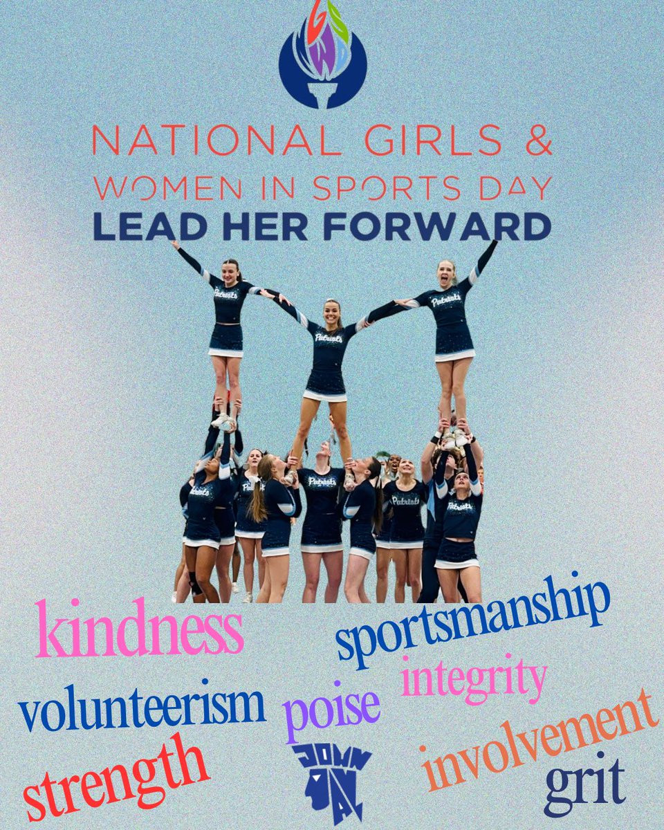 We are always proud of our lady Patriots!!