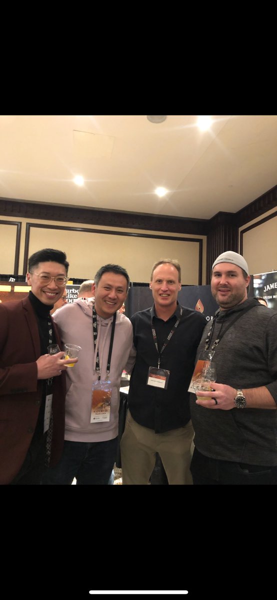FBWC19's tweet photo. @CDNWhiskyDoc @JPWisersCA @CorbySW Good time with @CDNWhiskyDoc https://t.co/hy8cAwgPHx
