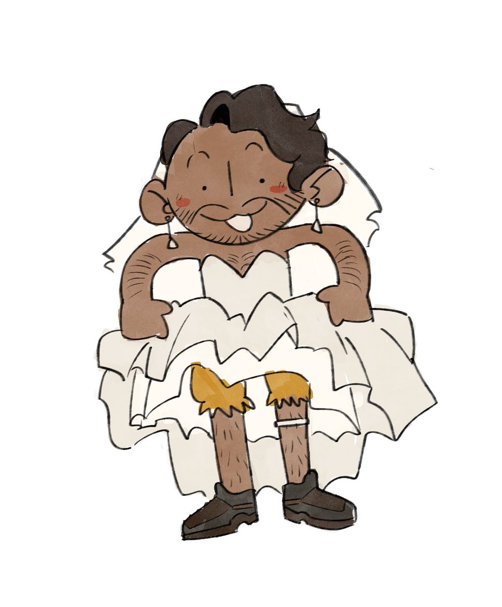 was possessed to draw mirage apex in a weddings dress idk