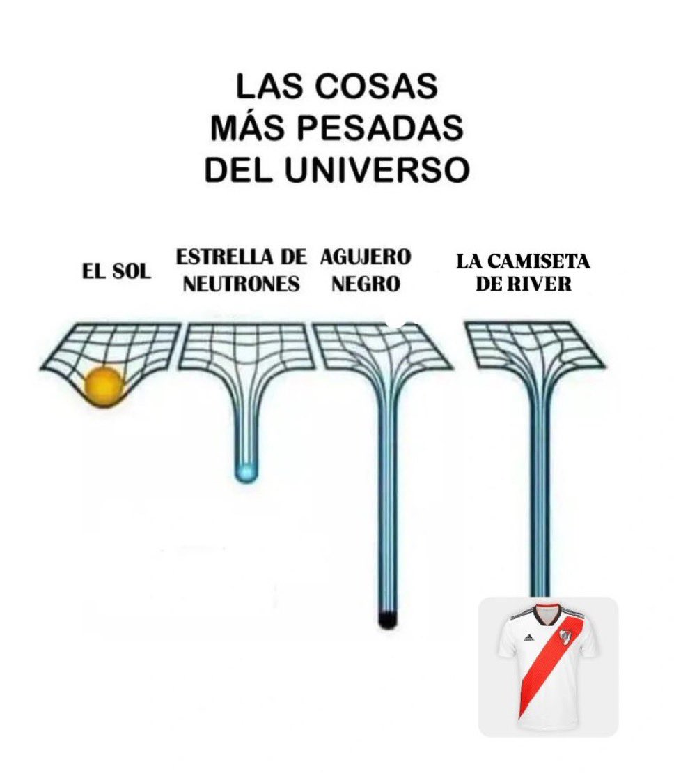 Mamita lo que pesa la camiseta de River