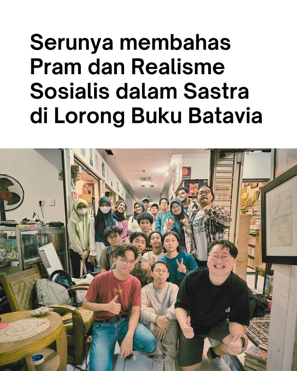 neohistoria_id's tweet photo. Merayakan 100 Tahun Pramoedya Ananta Toer! #SeabadPram #100TahunPram https://t.co/pbaBoJOPLz