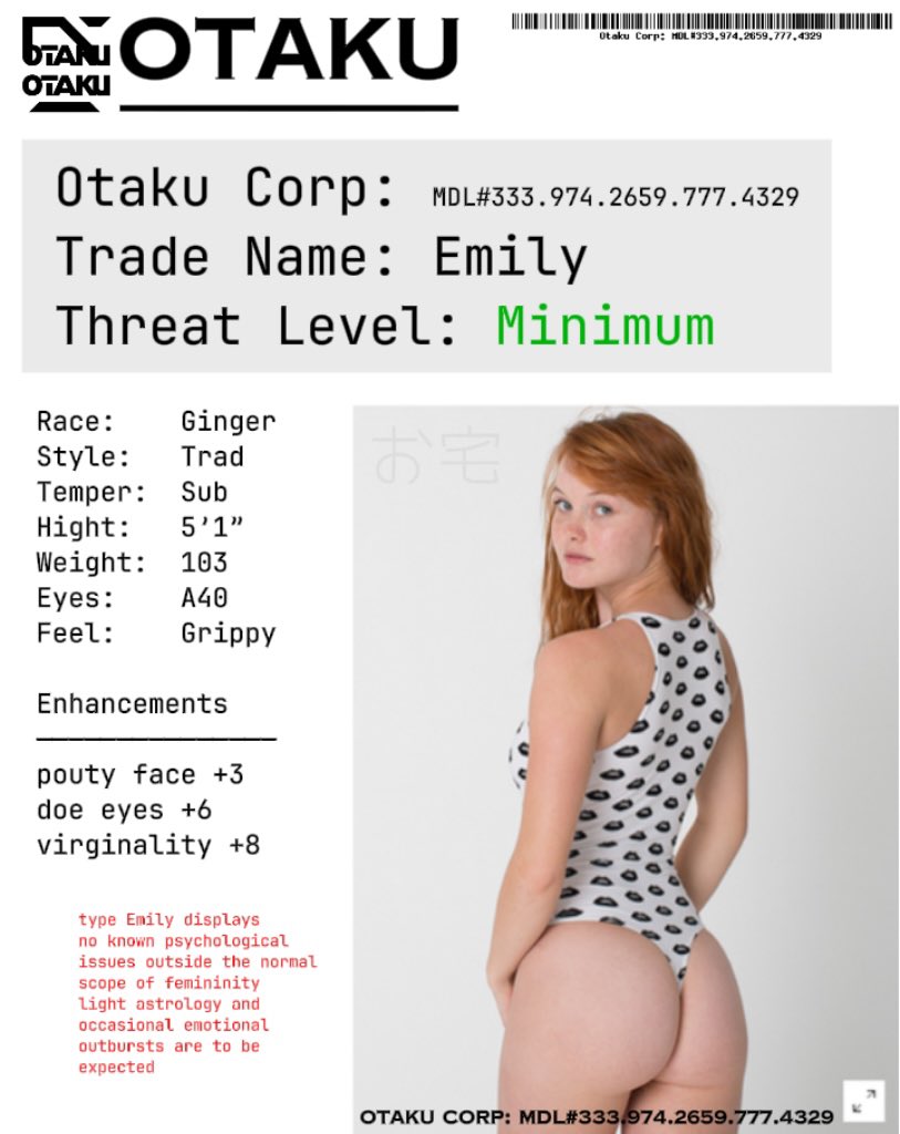 <a href="/trashmanrising/">Incel Odo</a> <a href="/AnimeBallSnot/">wyatt</a> Subsidized by your government.  Made for you by Otaku.