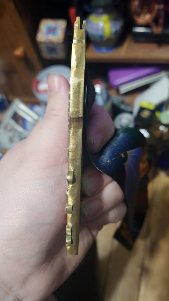 TheChibiSaturn's tweet photo. Doing this walking challenge thing where you win medals. Saw they had a Harry Potter themed one, so I was like eh why not. Got 2 years to finish 7 challenges, one for each Harry Potter year. Finished the first challenge last month and got the medal today, their real metal https://t.co/szDpQ5RPHc