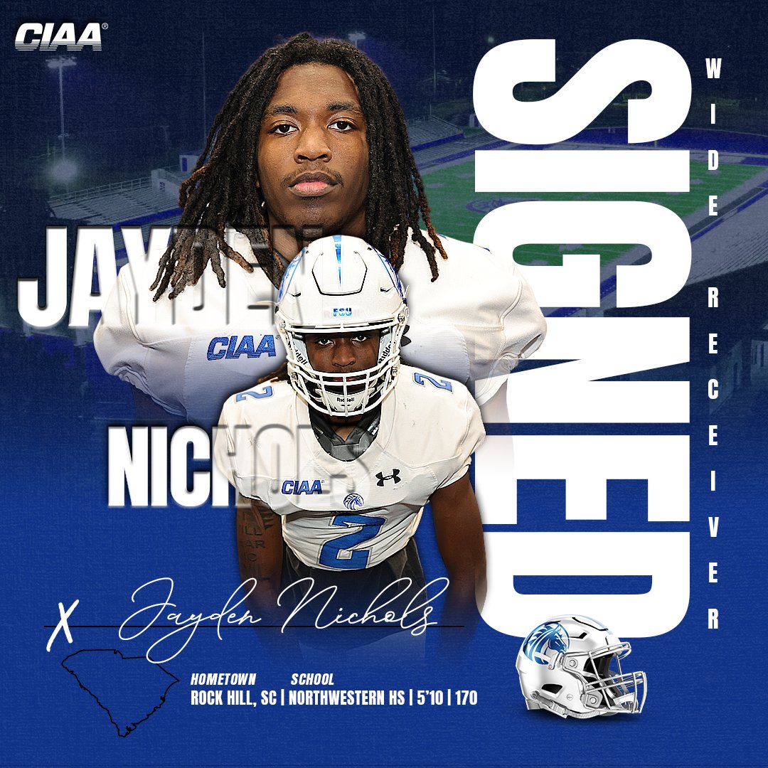𝗝𝗮𝘆𝗱𝗲𝗻 𝗡𝗶𝗰𝗵𝗼𝗹𝘀, Welcome to Bronco Country ✍️🏈 

#signingday | #fsubroncos | #broncopride