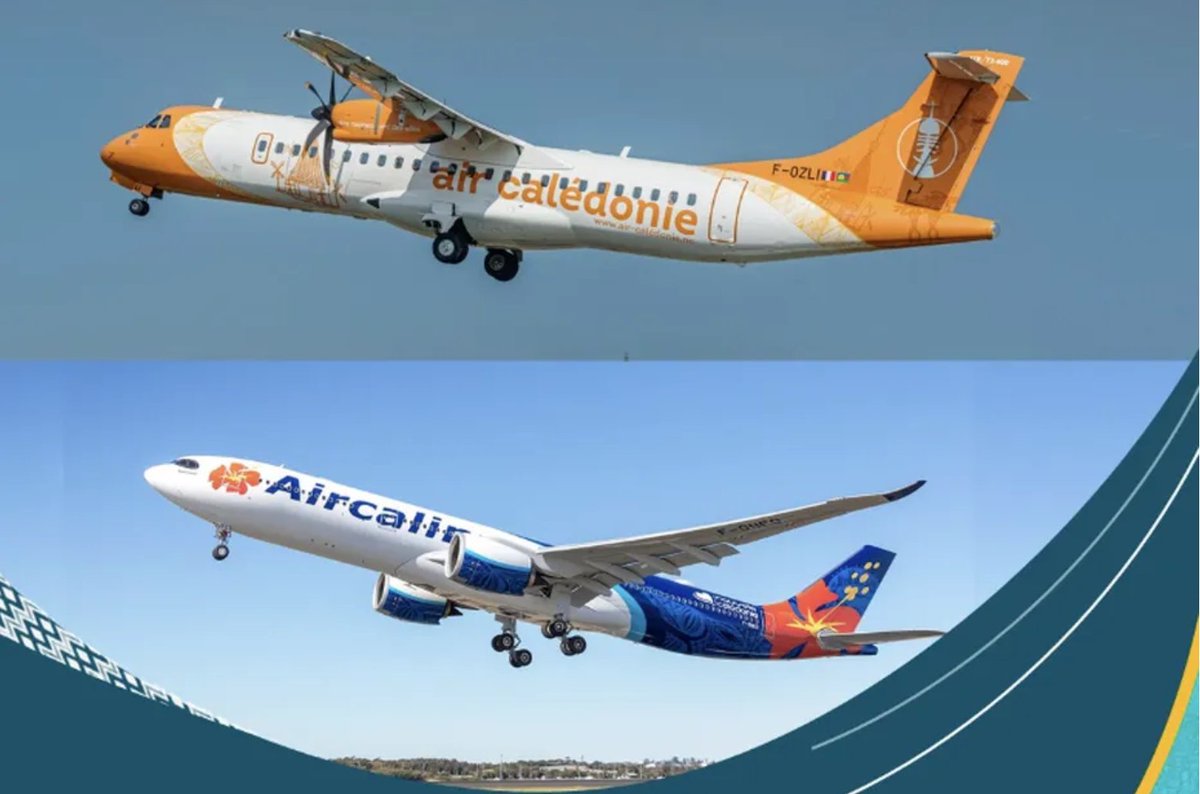 Un avion d’Aircalin opérera ce jeudi, une rotation spéciale entre La Tontouta et Port-Vila. Un cas exceptionnel qui fait suite à l’annulation des deux rotations vers le Vanuatu assurées par Air Calédonie, en raison d'aléas techniques et météorologiques. la1ere.francetvinfo.fr/nouvellecaledo…
