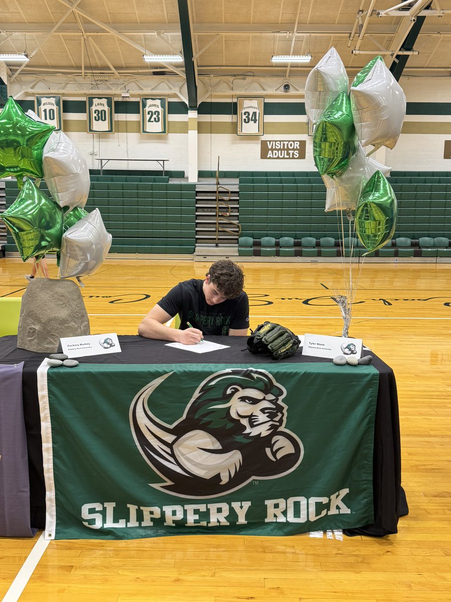 St. Vincent-St. Mary Baseball (@stvmbaseball) on Twitter photo A big congratulations to 2 of our Senior Captains- Tyler Slone and Zack Kurkey, who officially signed to play at the next level!!! #GoIrish #STVMBaseball
<a href="/TylerSlone15/">Tyler Slone</a> <a href="/zackurkey/">Zack Kurkey</a> A big congratulations to 2 of our Senior Captains- Tyler Slone and Zack Kurkey, who officially signed to play at the next level!!! #GoIrish #STVMBaseball
<a href="/TylerSlone15/">Tyler Slone</a> <a href="/zackurkey/">Zack Kurkey</a>