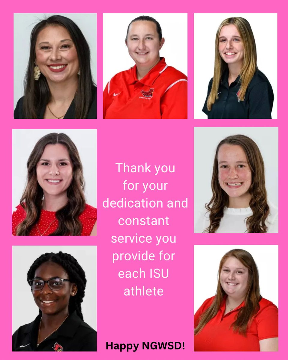 Happy National girls and women in sports day to our awesome athletic trainers!