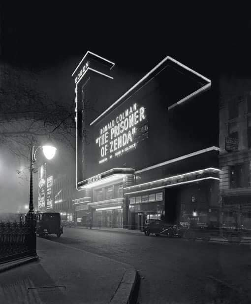 DarrellEpp's tweet photo. The Prisoner of Zenda with Ronald Colman playing at the Odeon in Leicester Square in London in 1937, the same year Colman starred in the WILD Frank Capra movie Lost Horizon. https://t.co/uyma59BAN8